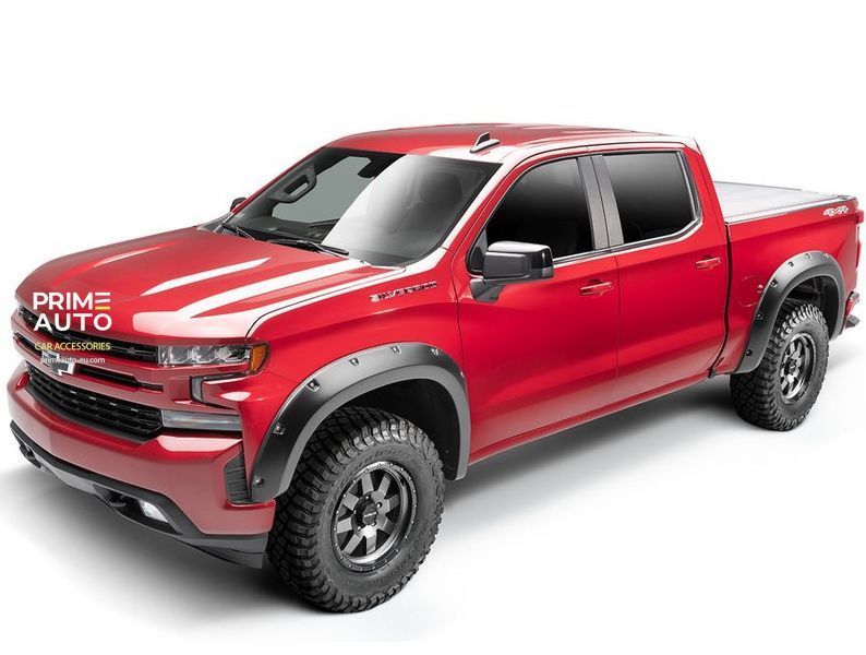 Poszerzenia nadkoli ustawić 4 szt Ford F-250 Super Duty 2023-2025 Pocket-style czarny Bushwacker 20969-02