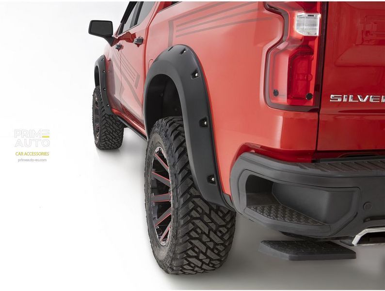 Poszerzenia nadkoli ustawić 4 szt Ford F-250 Super Duty 2023-2025 Pocket-style czarny Bushwacker 20969-02