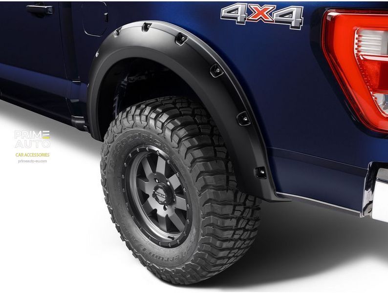 Poszerzenia nadkoli ustawić 4 szt Ford F-250 Super Duty 2023-2025 Pocket-style czarny Bushwacker 20969-02