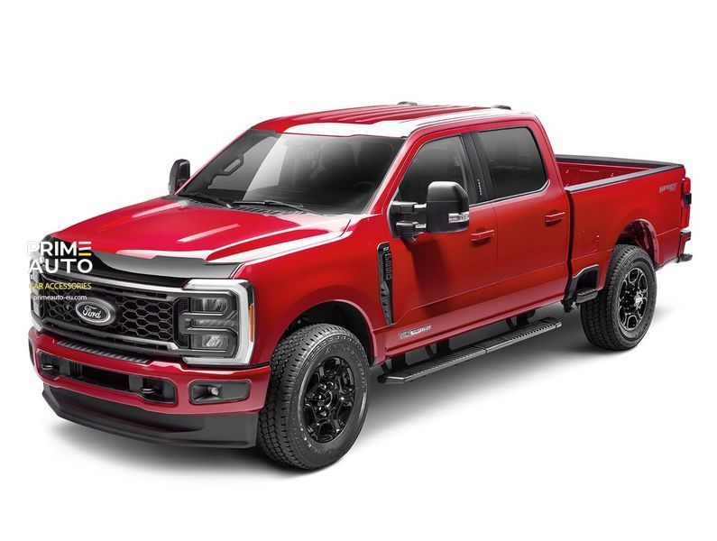 Deflector capota Ford F-250 2023-2025 Aeroskin fum-&icirc;ntunecat AVS 322235