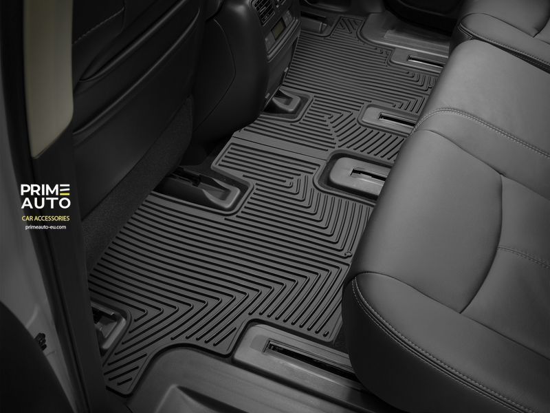 Covorase cauciuc 2-lea r&acirc;nd Volkswagen Passat 2006 - 2013 negru WeatherTech W53