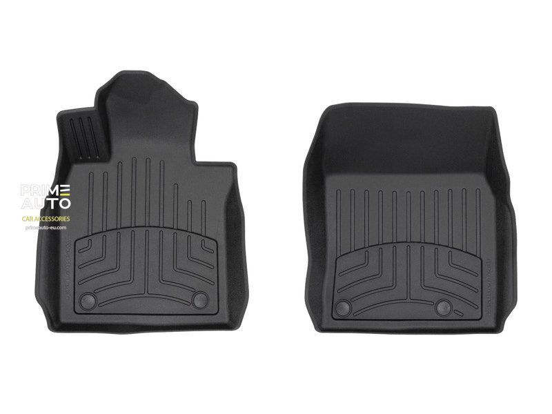 Car Mats 3D Liners High Performance Front MAZDA 3 2019 - 2026 Black WeatherTech 4415361IM