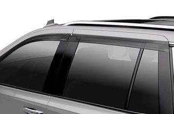 Window Deflectors 4 pcs Set Cadillac ESCALADE 2021-2025 Ventvisor LOW PRO Smoke AVS 894088