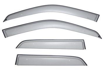 Window Deflectors 4pcs Set Premium Series Honda CR-V 2002-2006 Wellvisors 3-847HD012