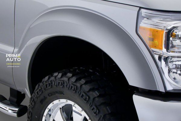 Fender Flares set 4 PCs Ford F-250 Super Duty 2008-2010 OE-style black Bushwacker 20918-02