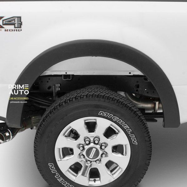 Fender Flares set 4 PCs Ford F-250 Super Duty 2008-2010 OE-style black Bushwacker 20918-02