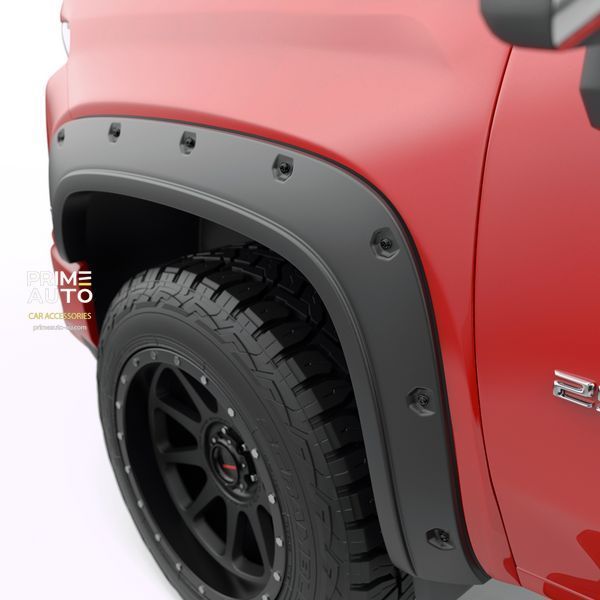 Poszerzenia nadkoli Nissan Titan 2017 - 2025 Bolt-On Style czarny śruby matowy EGR 796025