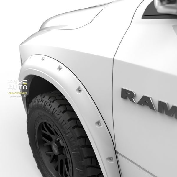 Poszerzenia nadkoli Ram 1500 2009-2018 Bolt-On Style kolor Bright White EGR 792654-PW7