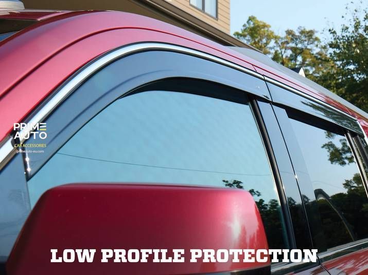 Owiewki do szyb samochodowych spoiwo LOW PROFILE 4 szt Ford Bronco Sport 2021 + ciemny dymny Husky Liners 2854085