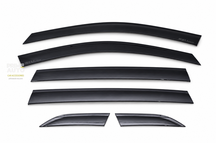 Deflectoare de ferestre set 6 piese Premium Series Toyota Rav4 2026 + Wellvisors 3-847TY088