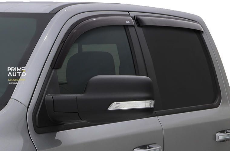 Window Deflectors 4 pcs Set Acura MDX 2007-2009 Ventvisor OUTSIDE MOUNT Smoke AVS 94763