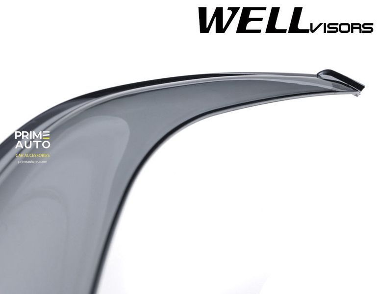 Owiewki do szyb samochodowych num 4 szt Premium seria BMW 5-Series 1989 - 1995 Sedan Wellvisors 3-847BM001
