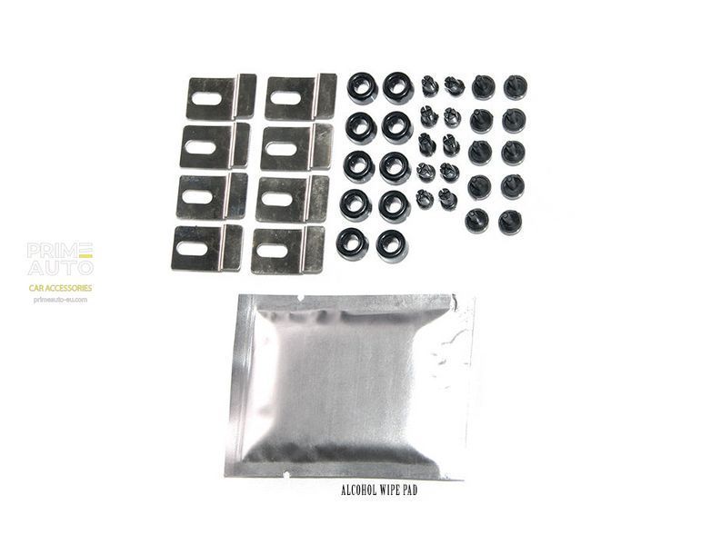 Deflektory szyb zestaw 4 szt seria Premium Chevrolet Bolt EUV 2022+ Wellvisors 3-847CH037