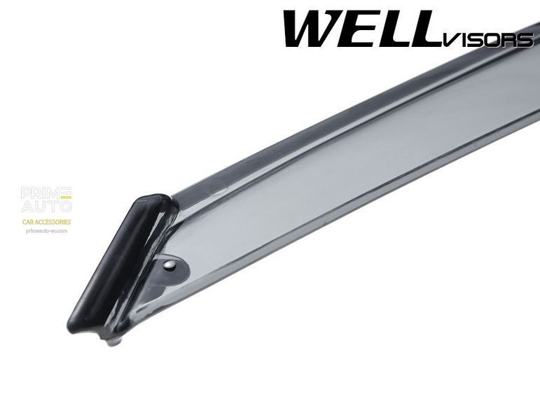 Owiewki do szyb samochodowych num 4 szt Premium seria BMW 5-Series 1989 - 1995 Sedan Wellvisors 3-847BM001