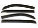 Owiewki do szyb samochodowych num 4 szt Tough Guard GMC Sierra 1500 2014-2018 Double Cab FormFit teksturowany TV5D14-DC