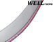 Owiewki do szyb samochodowych num 4 szt Premium seria Honda CR-V 2002 - 2006 Wellvisors 3-847HD012