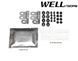 Owiewki do szyb samochodowych num 4 szt Premium seria BMW 5-Series 1989 - 1995 Sedan Wellvisors 3-847BM001