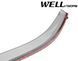 Дефлекторы окон к-т 4 шт с хромированным молдингом Toyota Camry 2015 - 2017 Wellvisors 3-847TY048 3-847TY048 фото 4