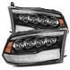 Faruri faţă RAM/Dodge Ram 1500 Classic 2009-2024 LED NOVA series cărbune negru AlphaRex 880590
