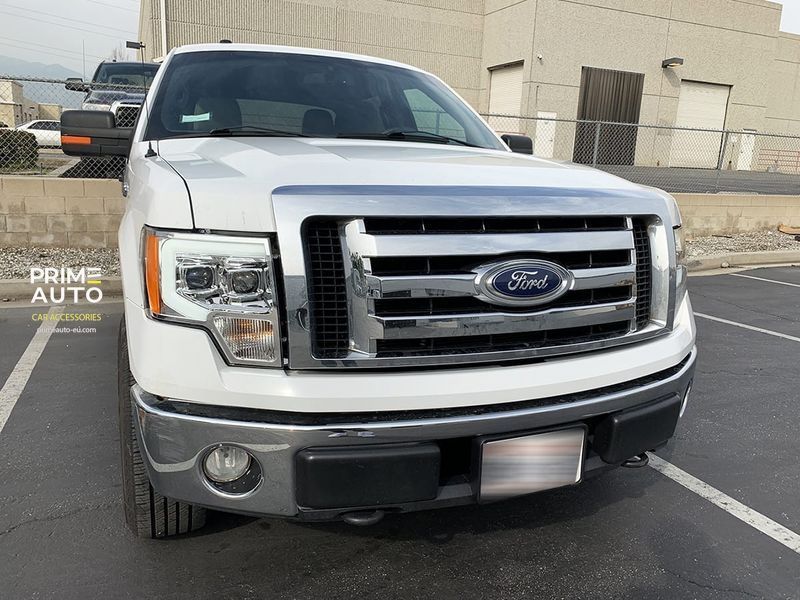 Передние фары LED Ford F150 2009-2014 LED LUXX серия хром AlphaRex 880178 880178 фото