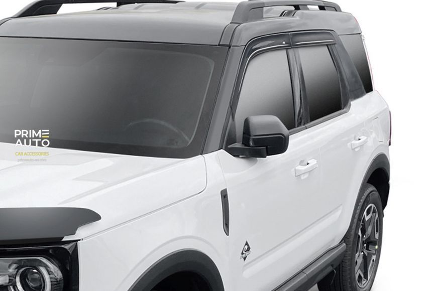 Owiewki do szyb samochodowych spoiwo LOW PROFILE 4 szt Ford Bronco Sport 2021 + ciemny dymny Husky Liners 2854085