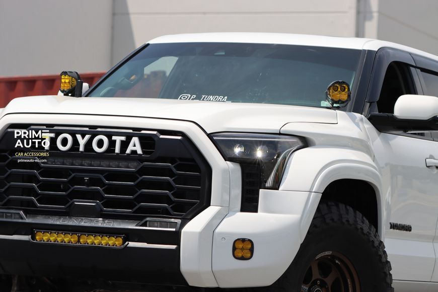 Передние фары Jeep Gladiator 2018-2024 LED NOVA серия черные AlphaRex 880868 880864. фото