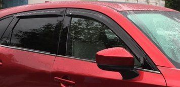 Window Deflectors 4pcs Mazda CX5 2017 + EGR 92450035B