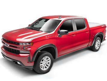 Fender Flares set 4 PCs Chevrolet Silverado 1500 2019-2025 OE-style black Bushwacker 40996-02