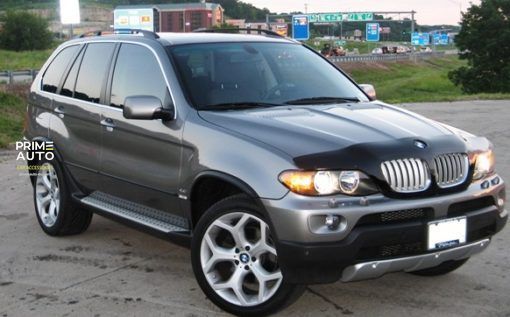 Deflektor maski BMW X5 2007-2013 gładki FormFit HD3F07