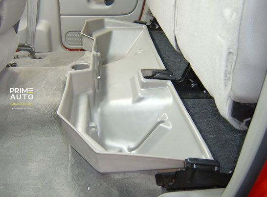 Under Seat Storage RAM/Dodge Ram 1500 Classic 2011-2024 Quad Cab black D&Uuml;HA 30016