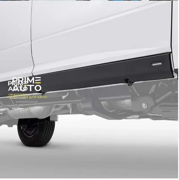 Okładziny na progachi s podprogowe 3D 4 sztuki Ford F-150 Raptor SuperCrew 2021-2026 czarne plastikowe Bushwacker 14097