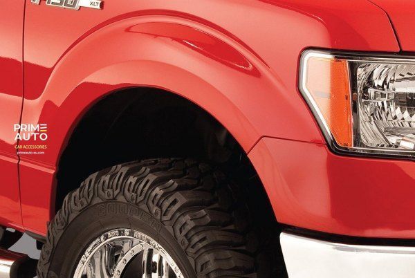 Fender Flares set 4 PCs Ford F-150 2009-2014 Extended-A-style black Bushwacker 20926-02