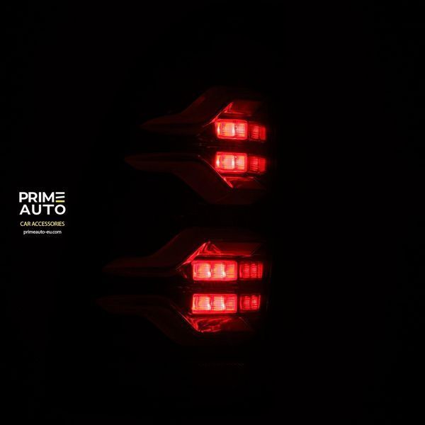 Rear lights Toyota Tacoma 2005-2015 LED LUXX series color Alpha-Black AlphaRex 680050