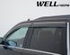 Дефлекторы окон к-т 4 шт с хромированным молдингом Chevrolet Tahoe 2015 - 2020 Wellvisors 3-847CH023 3-847CH023 фото 5