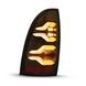 Rear lights Toyota Tacoma 2005-2015 LED LUXX series color Alpha-Black AlphaRex 680050