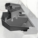 Under Seat Storage RAM/Dodge Ram 1500 Classic 2011-2024 Quad Cab black D&Uuml;HA 30016