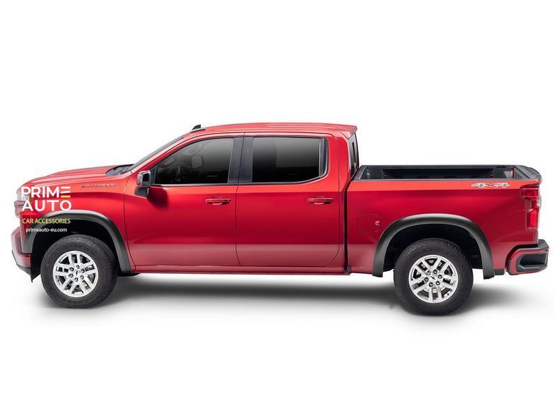 Poszerzenia nadkoli ustawić 4 szt Chevrolet Silverado 1500 2019 - 2026 OE - style czarny Bushwacker 40996 - 02