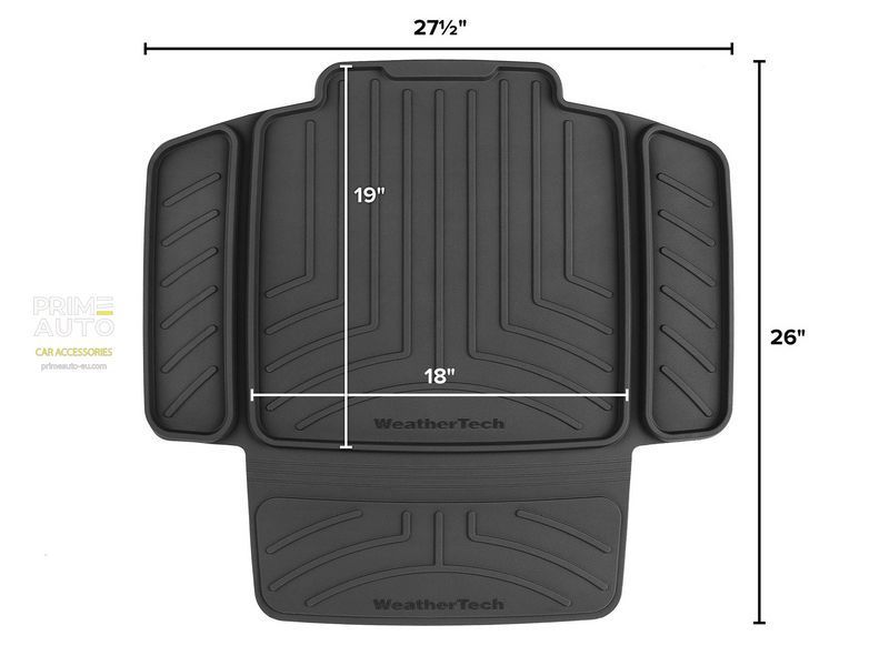 Килим для дитячого автокрісла розмір 46 x 59 см чорний WeatherTech 81CSP01BK 81CSP01BK фото