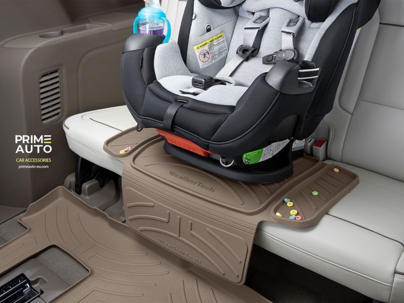 Килим для дитячого автокрісла розмір 46 x 59 см чорний WeatherTech 81CSP01BK 81CSP01BK фото