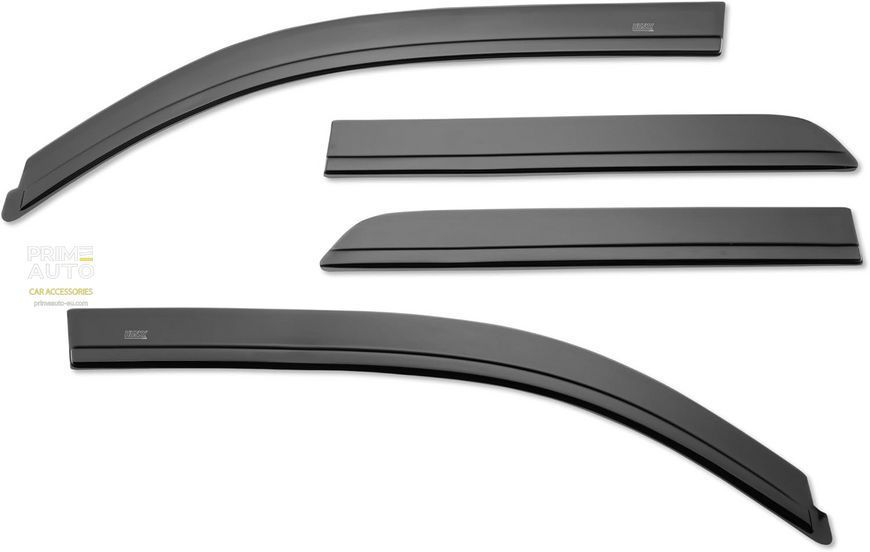 Owiewki do szyb samochodowych spoiwo LOW PROFILE 4 szt Ford F-150 2015 + ciemny dymny Husky Liners 2854044