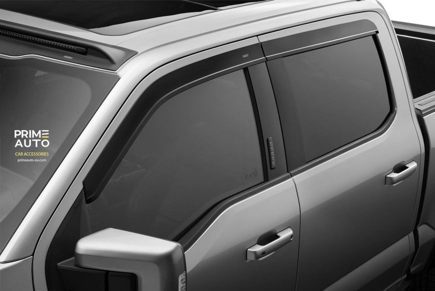 Owiewki do szyb samochodowych spoiwo LOW PROFILE 4 szt Ford F-150 2015 + ciemny dymny Husky Liners 2854044