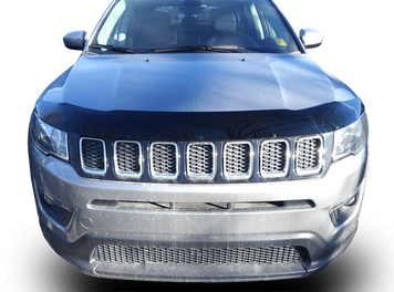 Дефлектор капота Jeep Compass 2017 - 2027 гладкий FormFit HD7C18 HD7C18 фото
