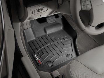 Килими автомобільні 3D Лайнери передні Volvo XC60 2008 - 2017 чорний WeatherTech 442341 442341 фото