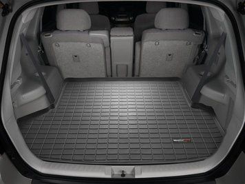 Коврик в багажник Toyota Highlander 2008 - 2013 черный WeatherTech 40328 40328 фото