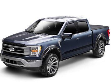 Poszerzenia nadkoli ustawić 4 szt Ford F-150 2021-2025 DRT-style czarny Bushwacker 20972-02