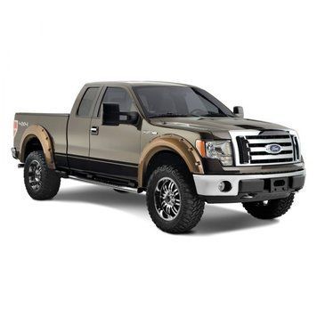 Fender Flares set 4 PCs Ford F-150 2009-2014 Max Pocket-style black Bushwacker 20927-02