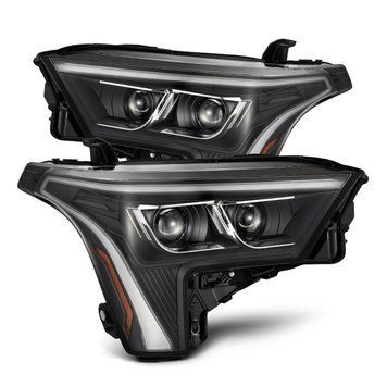 Lampy przednie Toyota Sequoia 2022-2024 Amber DRL LED LUXX seria AlphaRex 880874