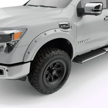 Poszerzenia nadkoli Nissan Titan 2016 - 2025 Bolt-On Style biały EGR 795904-QAK