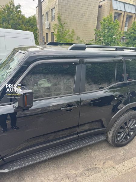 Owiewki do szyb samochodowych prz&oacute;d+tył num 4 szt ciemny Toyota Land Cruiser Prado 250 2024 + EGR 92492081B