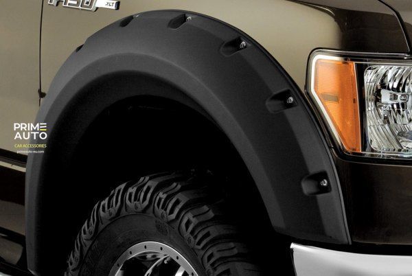 Fender Flares set 4 PCs Ford F-150 2009-2014 Max Pocket-style black Bushwacker 20927-02